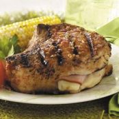 Cordon bleu pork chops