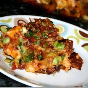 Loaded Potato & Buffalo Chicken Casserole