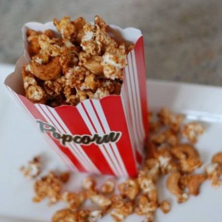 Cinnamon Glazed Popcorn Mix