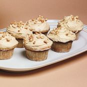 Banana Cupcakes with Peanut Butter Frosting