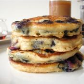 Blueberry Buttermilk Pancakes for One