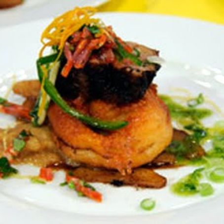 Chew:  Mario Batali's Apple Fritters