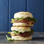 Roasted Peach & Cheddar Biscuit