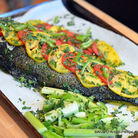 Oven Roasted Speckled Brown Trout