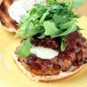 Lucques’ Grilled Pork Burger