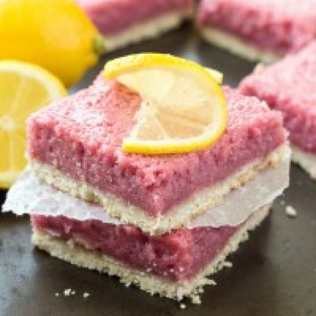 Strawberry Pineapple Lemonade Bars