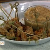 Clinton Kelly's Pork Schnitzel and Applesauce Bites