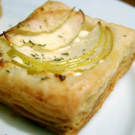 Goat Cheese & Apple Tart