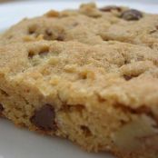 Peanut Butter Blondies with White Chocolate and Pecans