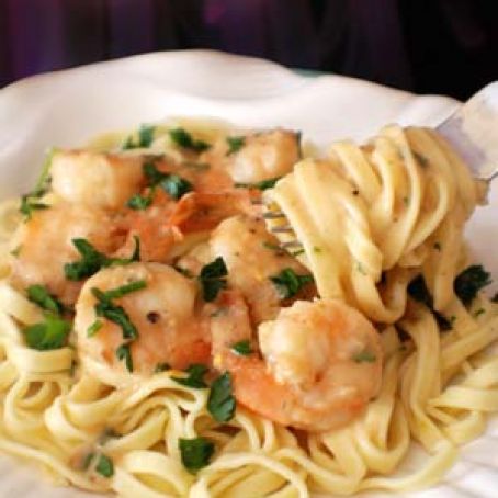 Shrimp Scampi with Linguini Italian Recipe