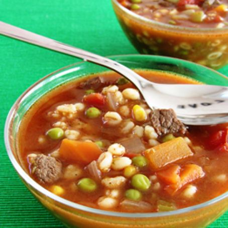 Amish Beef Barley Soup