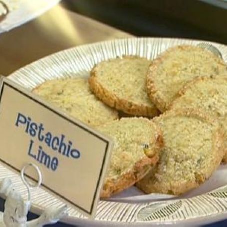 Pistachio Lime Cookies