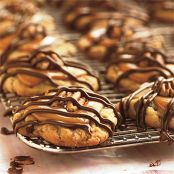 Peanut Butter-Toffee Turtle Cookies