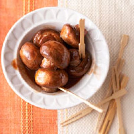 HOISIN-GARLIC MUSHROOMS