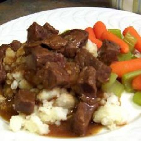 German Beef Roast with Gingersnap Sauce