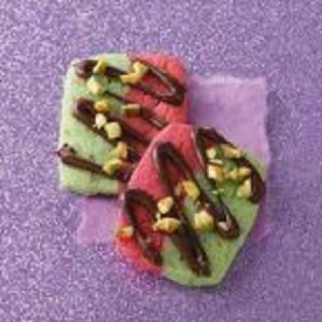 Two Tone Christmas Cookies