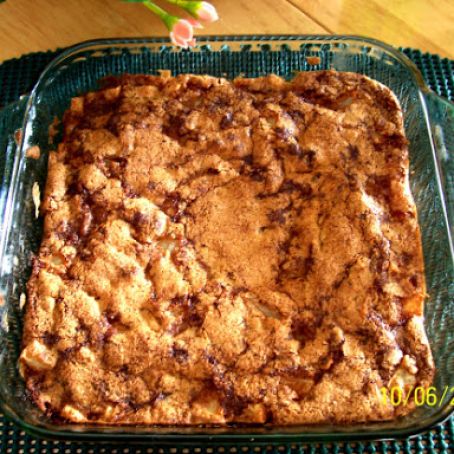 Knobby Apple Cake