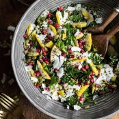 Kale Crunch Salad with Homemade Balsamic Apple Vinaigrette