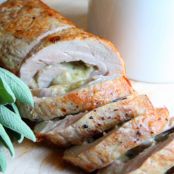 Comte Stuffed Pork Loin