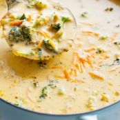 Easy Broccoli Cheese Soup