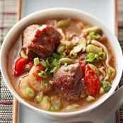 Pork and Edamame Soup