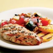Grilled Chicken Ratatouille