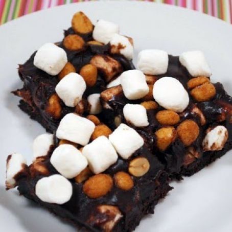 Nutella Rocky Road Bars