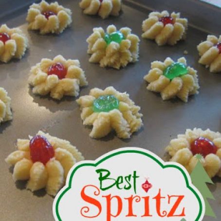 Best Spritz Cookie RecipeSpritzgeback Cookies - Swedish Butter Cookies - Pressed Butter Cookies