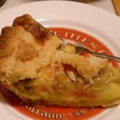 Rhubarb Custard Pie