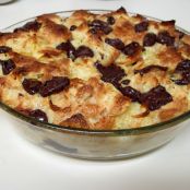Chocolate Croissant Bread Pudding