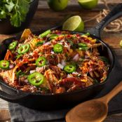 Homemade Barbecue Pulled Pork Nachos