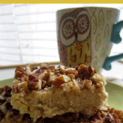 Easy Freezer Recipes: Paleo Coconut Pecan Breakfast Bars