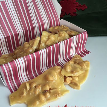 10 Minute Peanut Brittle