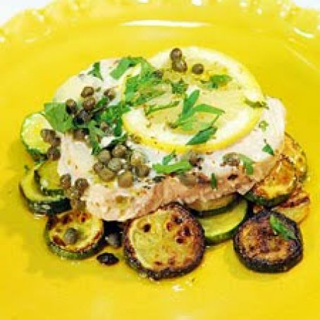 Steamed Swordfish Bagnara-Style