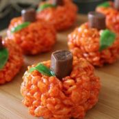 Halloween Rice Krispy treats