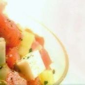 Watermelon Salad with Feta Cheese