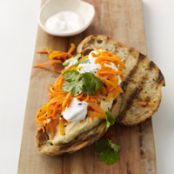 Spicy Carrot Sandwiches