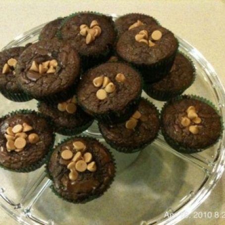Peanut Butter Brownie Cupcakes