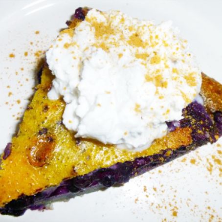 Blueberry Coconut Flaugnare