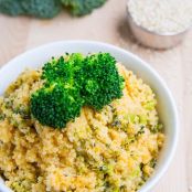 Cheesy Broccoli Quinoa