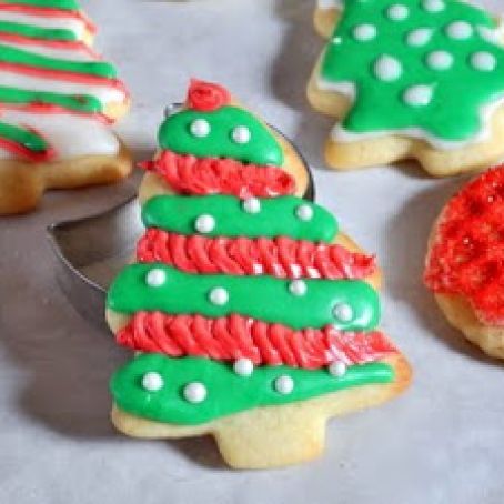 Soft Cutout Eggnog Cookies
