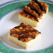 Samoas Cheesecake Bars