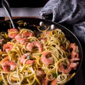 KETO SHRIMP SCAMPI RECIPE [LOW CARB, GLUTEN FREE]