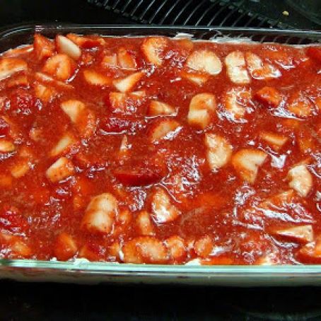 Strawberry Angel Food Dessert