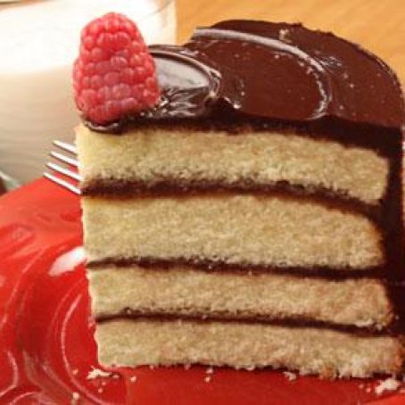 Chocolate Cream Cheese Frosting, Vanilla Cake