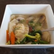 Thai Garden Chicken Wonton Broth Bowl