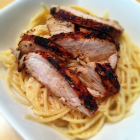 Grilled Cajun Ranch Chicken Pasta