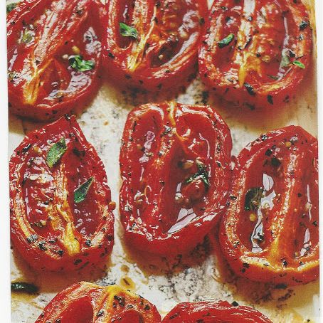 Aromatic Slow-Roasted Tomatoes