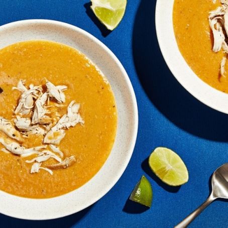 Creamy Chicken Tortilla Soup