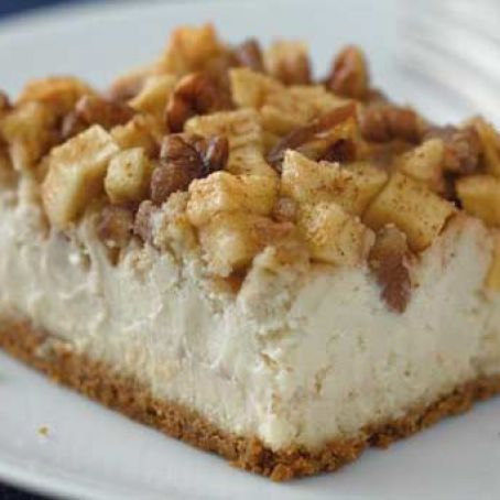 Apple Pecan Cheesecake